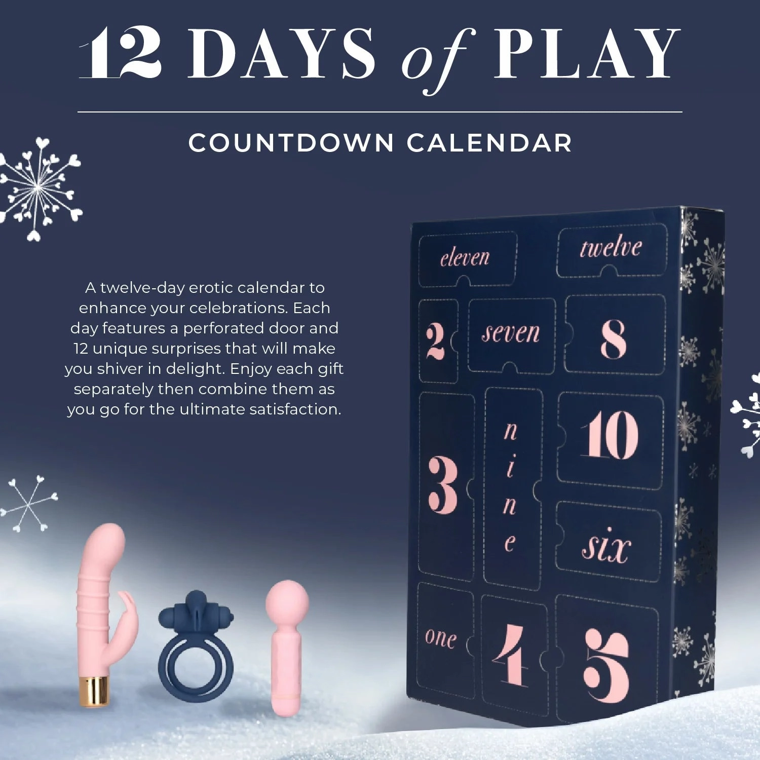 12 Days Of Play - Erotic Countdown Calendar - IN STOCK - 2 LEFT! - Pure Romance
