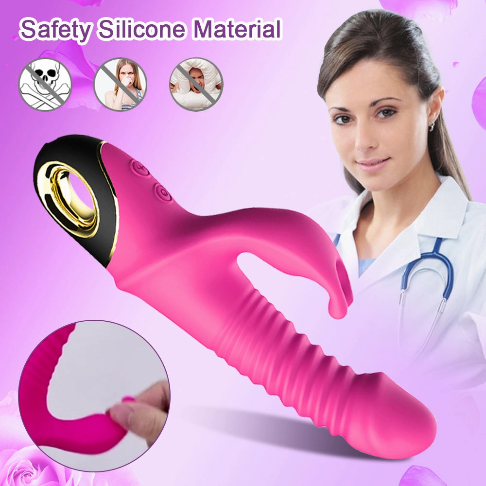 360° Rotating and Thrusting Vibrator with Clit Vibration V7