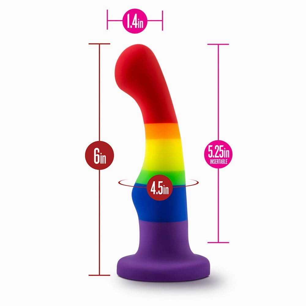 5.25 P1 Pride Freedom Dildo