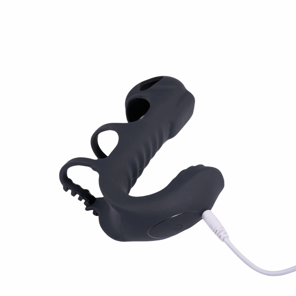 [Sold Out]: Seekhear Vibrating Penis Sleeve With Dual Motor
