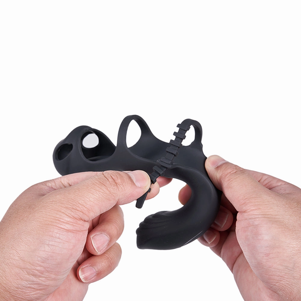 [Sold Out]: Seekhear Vibrating Penis Sleeve With Dual Motor