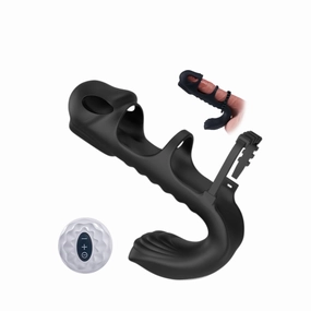 [Sold Out]: Seekhear Vibrating Penis Sleeve With Dual Motor