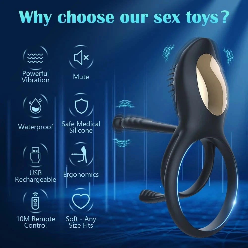 Alaric - Vibrating Cock Ring