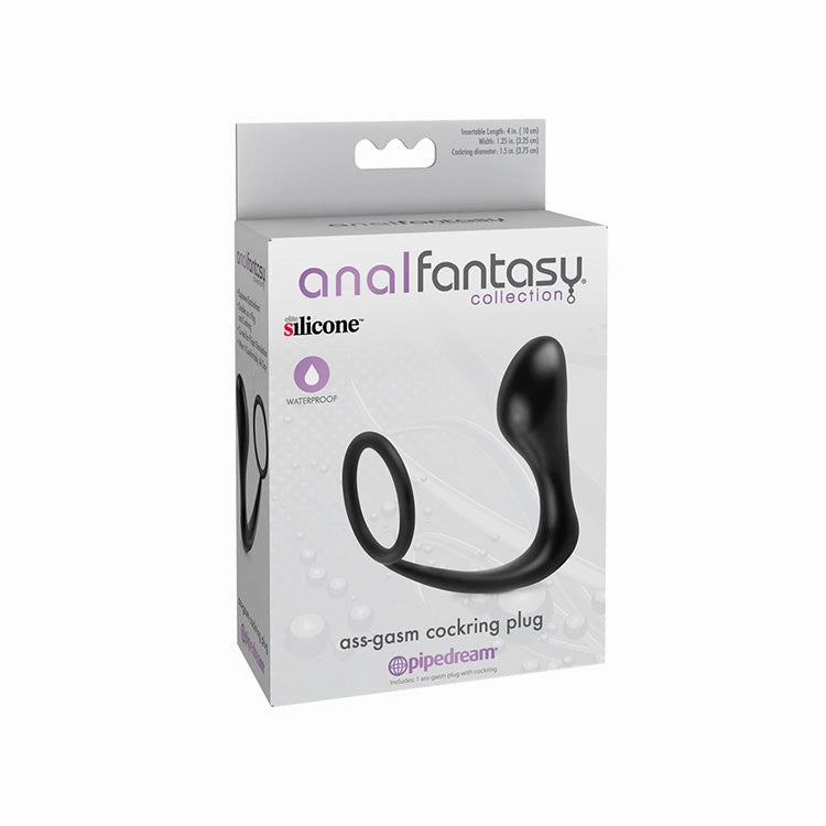 Anal Fantasy Cock Ring Vibrating Plug