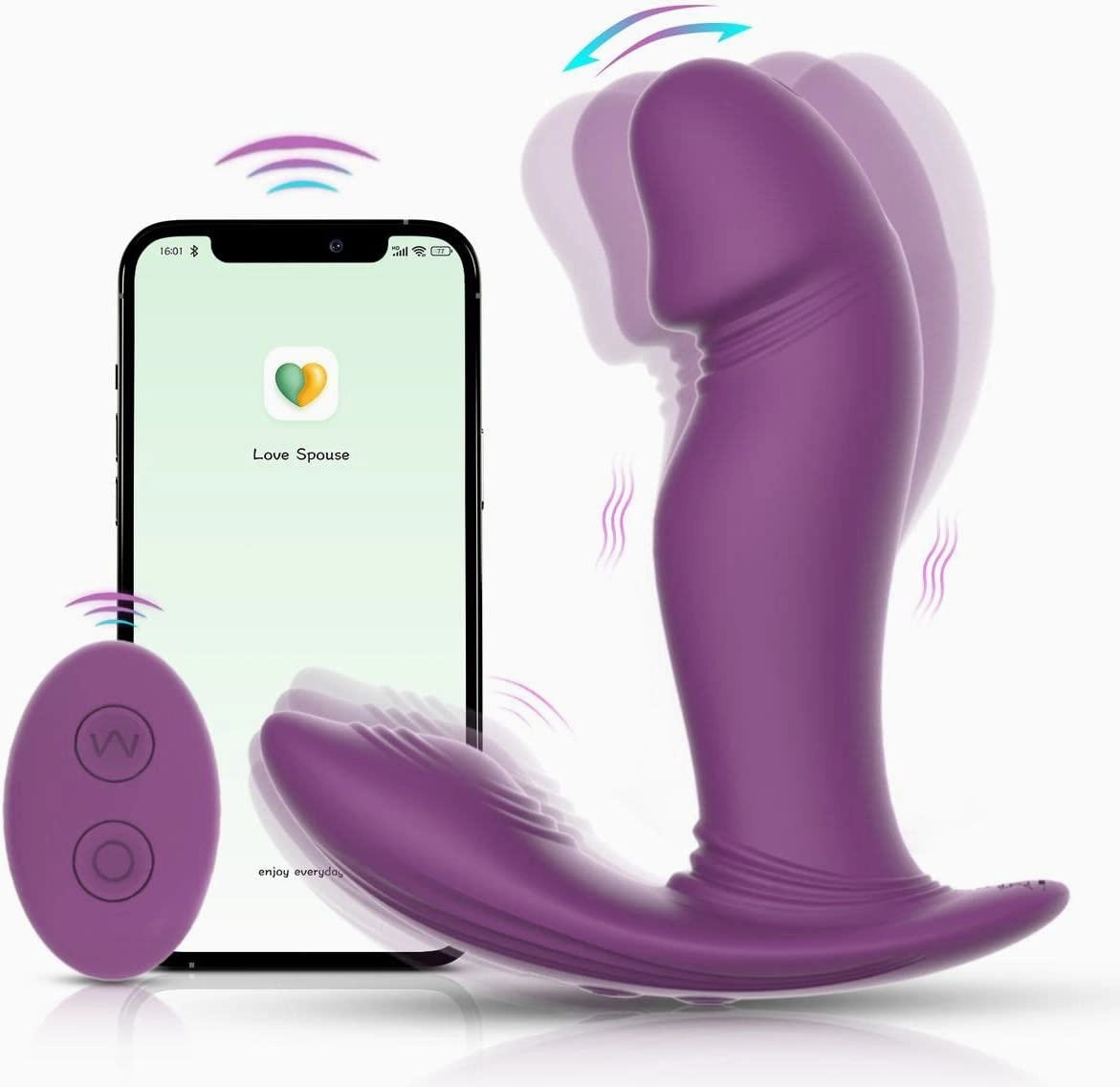 APP Control Duo action Dildo