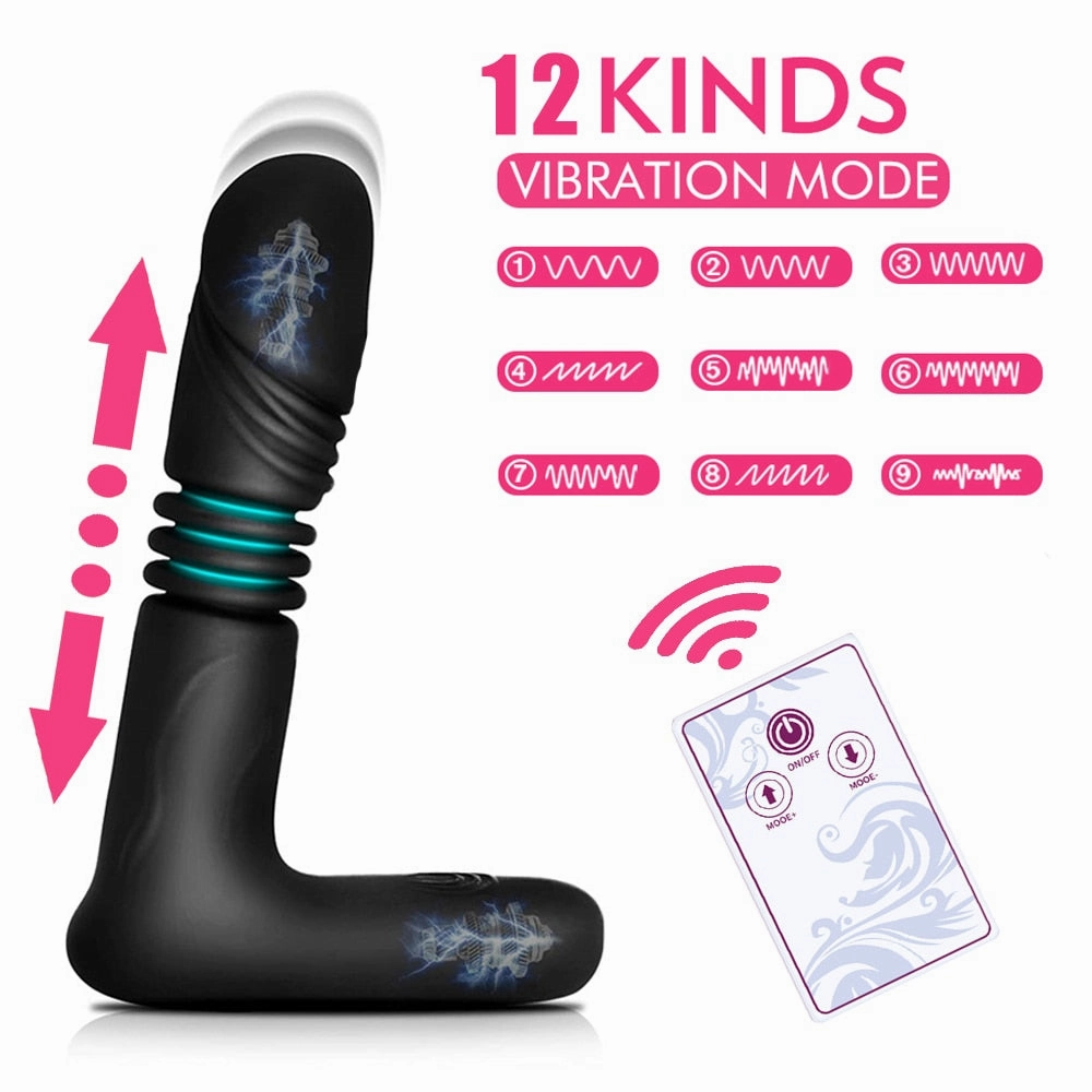 APP Control Thrusting Dildo Vibrator