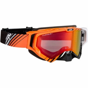 Arctiva Vibe Adult Snow Goggles - Black/Orange/White