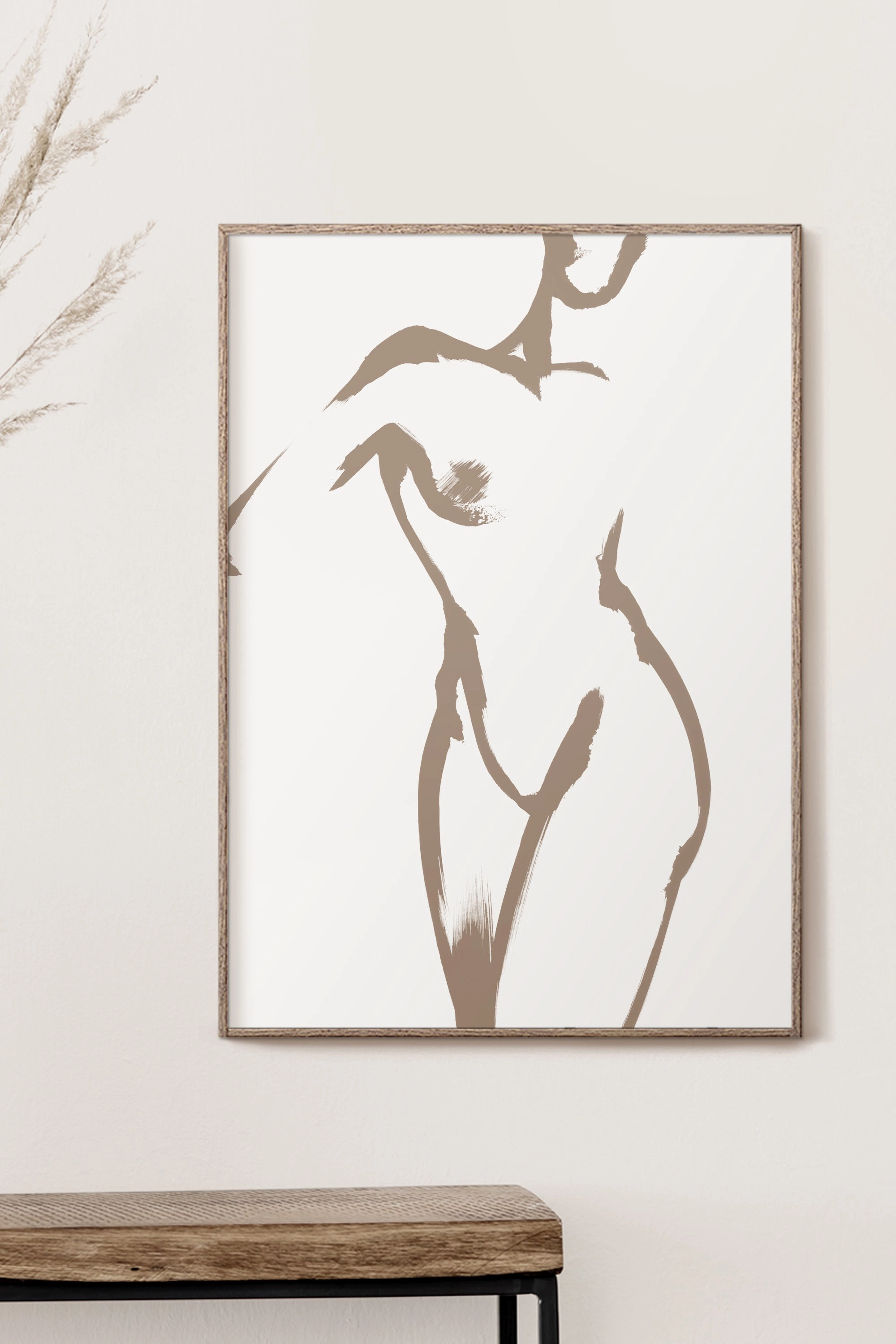 ART PRINT - Feminine no. 19 Beige