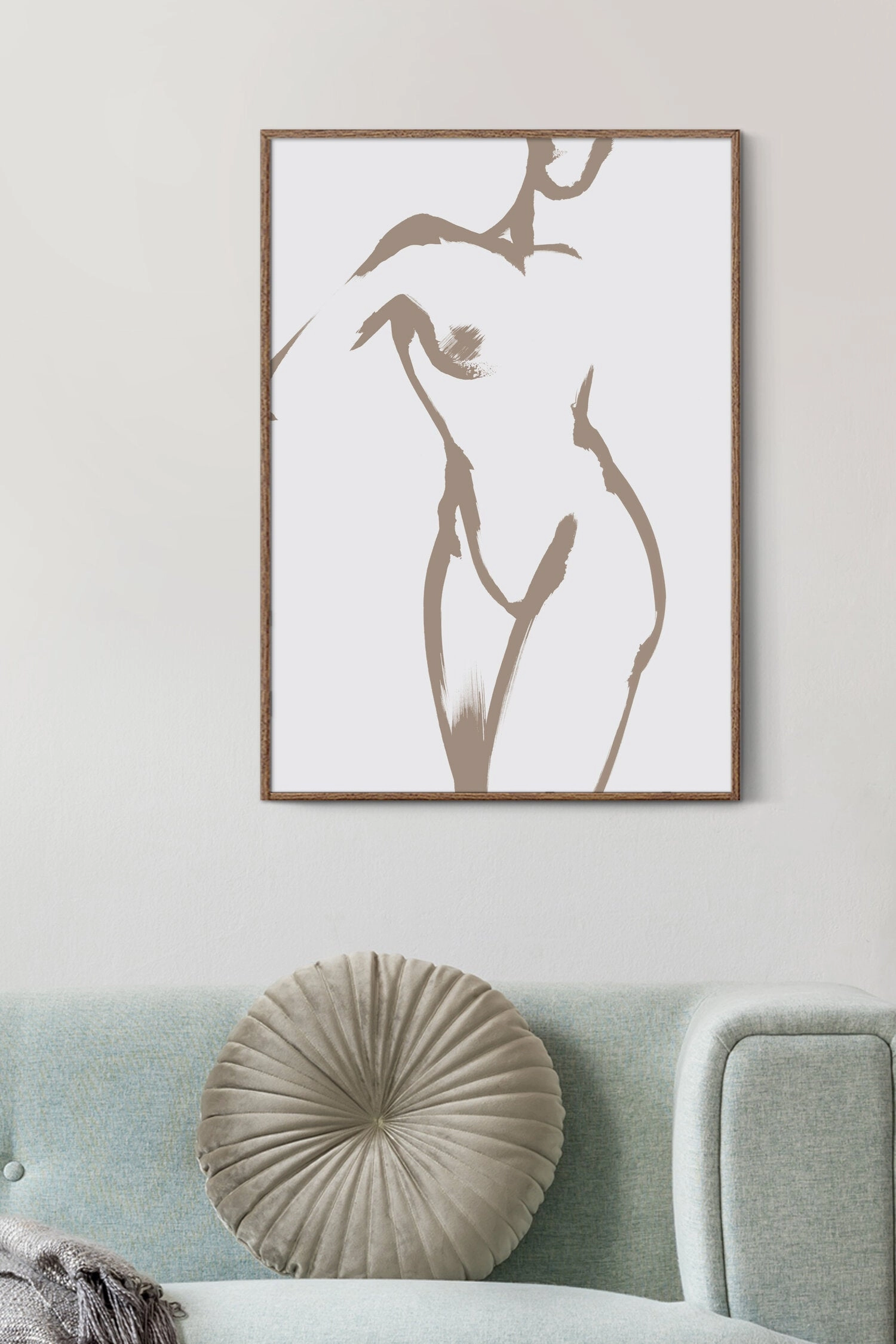 ART PRINT - Feminine no. 19 Beige