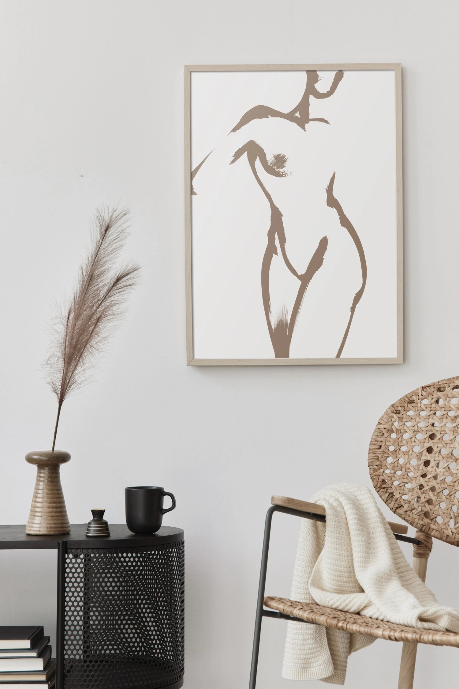 ART PRINT - Feminine no. 19 Beige