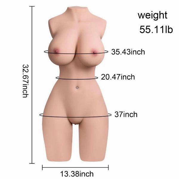 Automatic Sex Doll 55LB Vagina Telescoping Life Size Dolls with Big Breasts Adult Sex Toy 【US Stock Available Only】