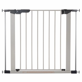 BabyDan SG-PP117-S Premier Pressure Mount Safety Gate with 2 Extensions, Silver