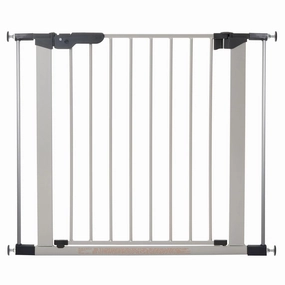 BabyDan SG-PP117-S Premier Pressure Mount Safety Gate with 2 Extensions, Silver