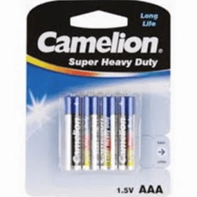 Battery AAA Pkt 4