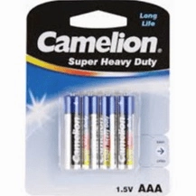 Battery AAA Pkt 4