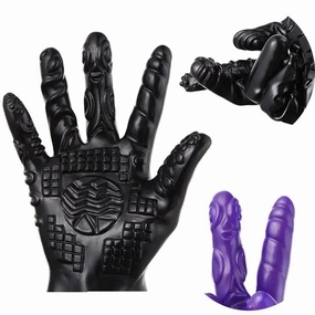 BDSM Friction Gloves