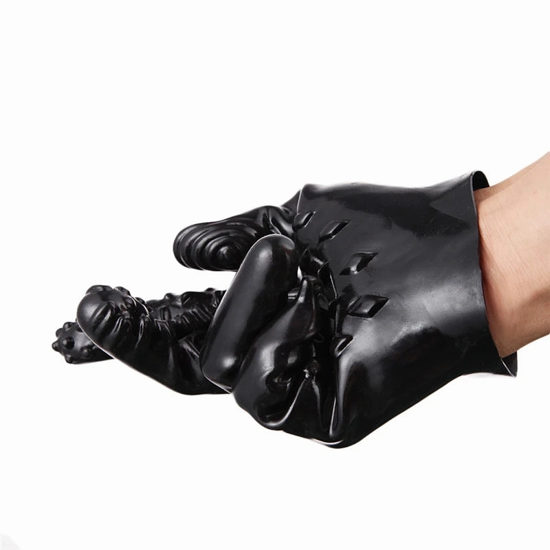 BDSM Friction Gloves