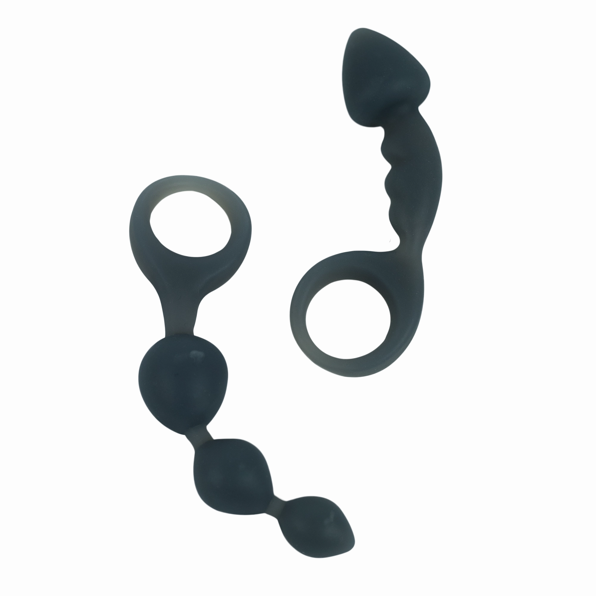 Bottoms Up® Silicone Anal Toy Set, Smoke