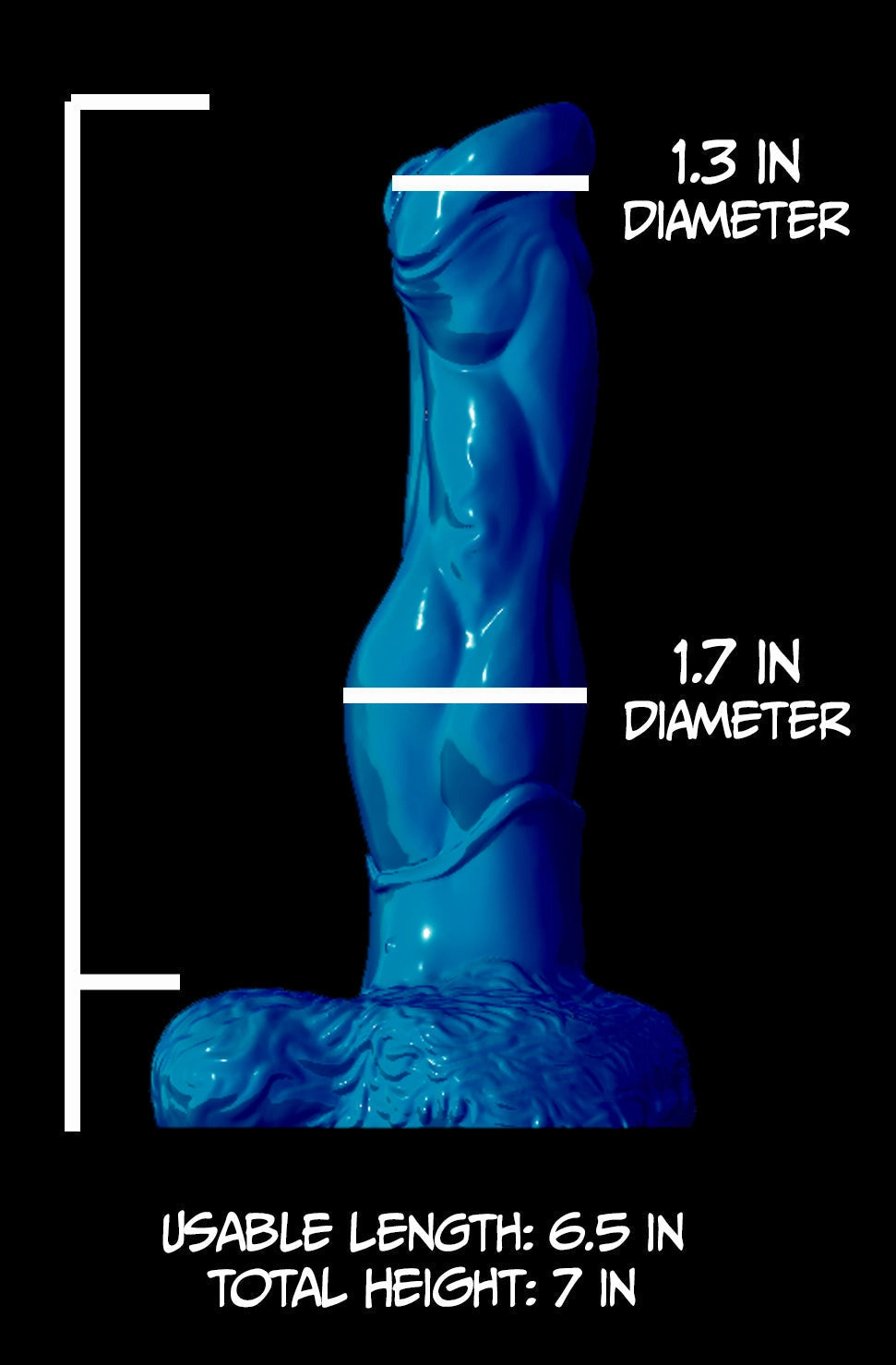 Brawn - UV/GITD Soft silicone - BR-556