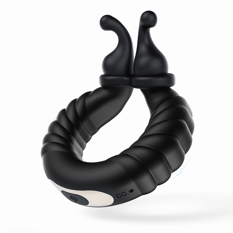 Bunny Boy-Separable Rabbit Rocker 10 Vibrating Penis Ring for Couple Play