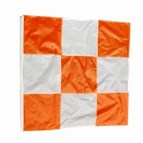 Checkered Flag Red & White (9 Square) | Model : FLAG-RW-9