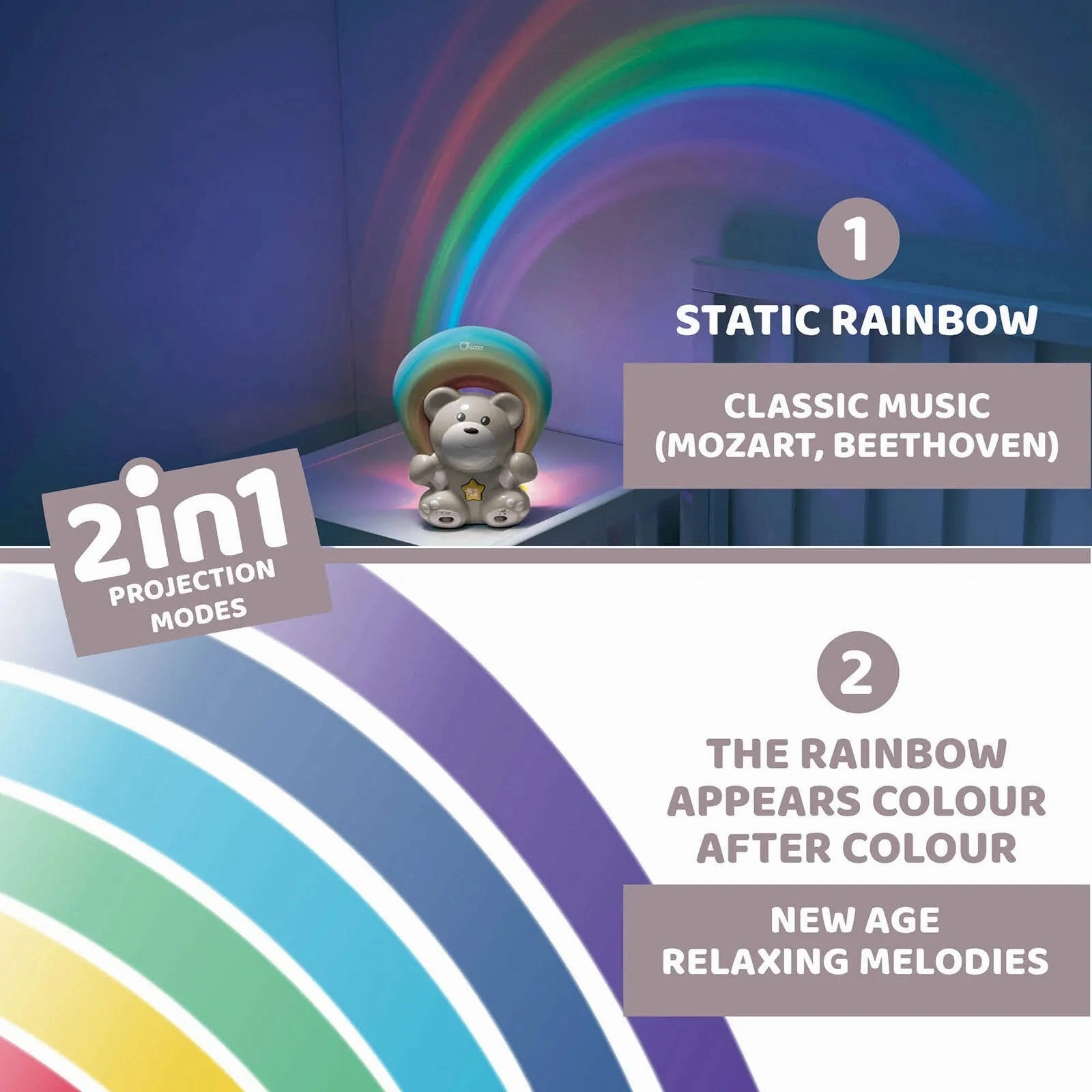 Chicco Rainbow Bear
