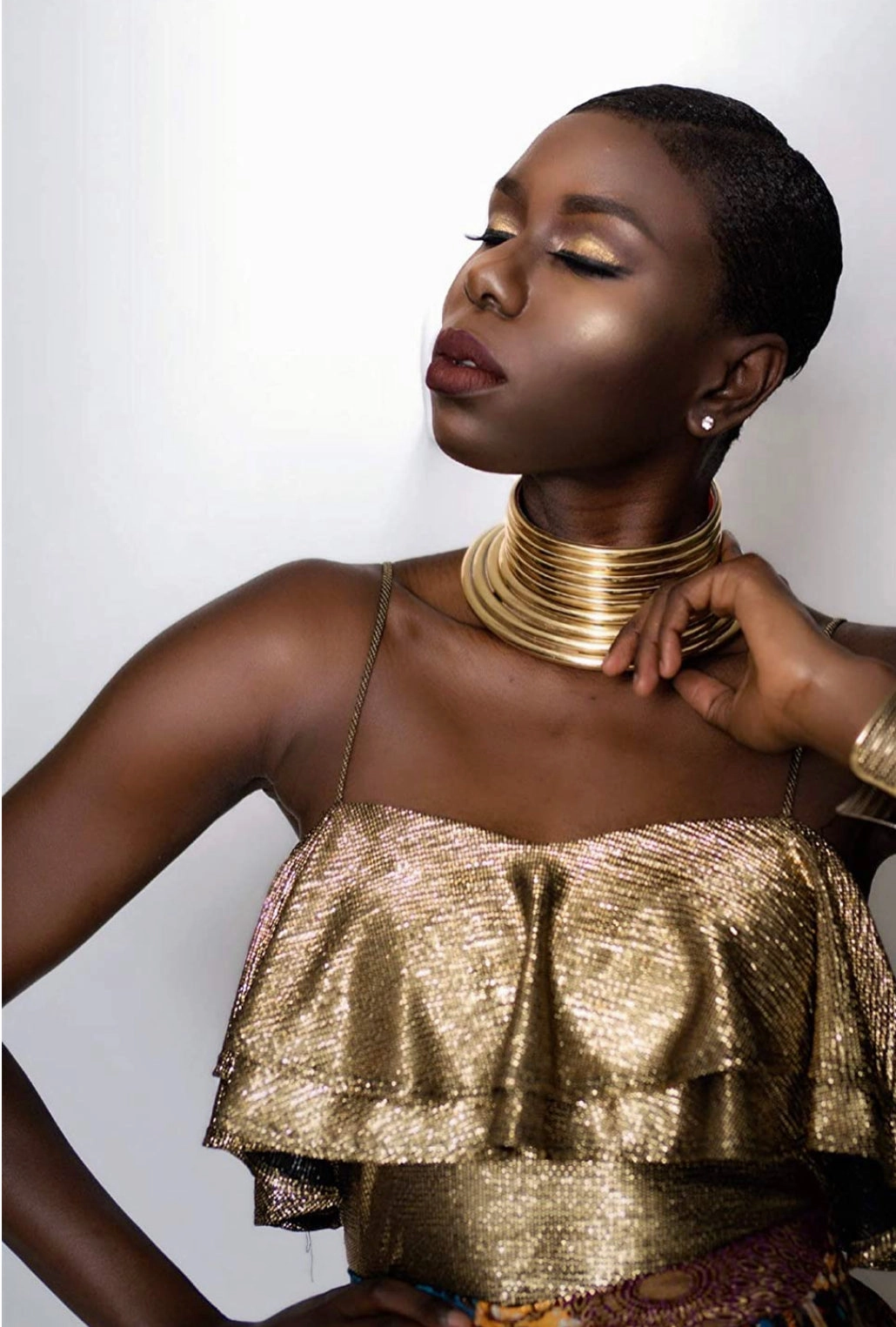 Choker Egyptian Gold - many colors