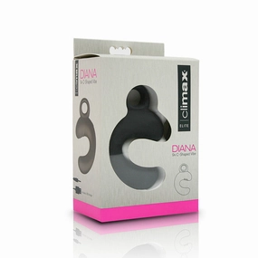 Climax® Elite, DIANA, Rechargeable 9x C-Shaped Vibe, Black