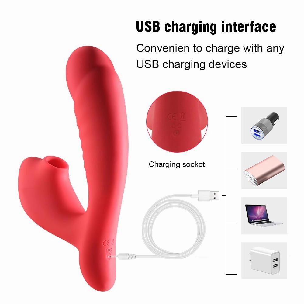 Clit Sucking vibrator Dildo