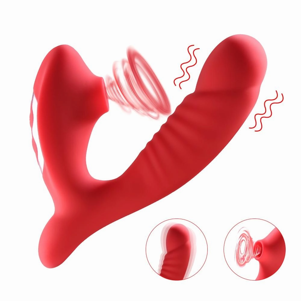Clit Sucking vibrator Dildo