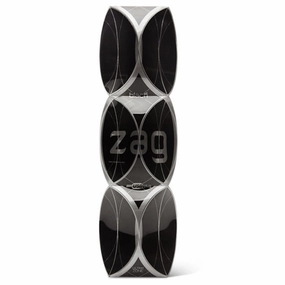 CLOSEOUT - UltraZone Zig Zag Rechargeable Extreme Bend Self-Heating Vibe, Black