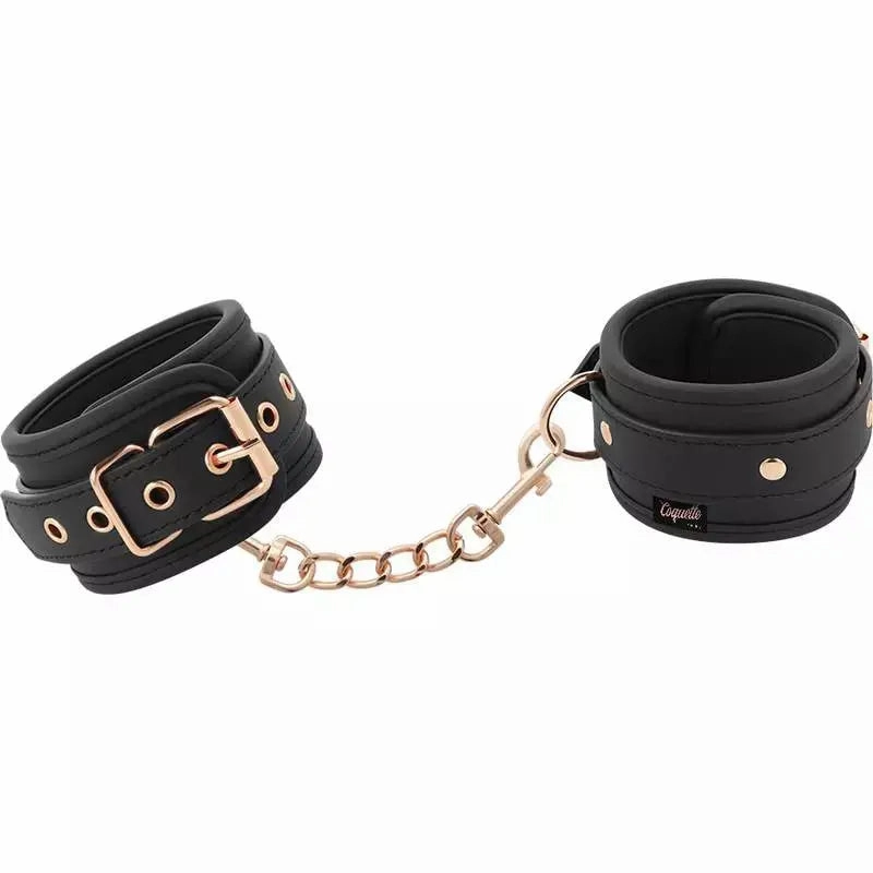 Coquette Fantasy Vegan Leather Handcuffs with Neoprene Lining