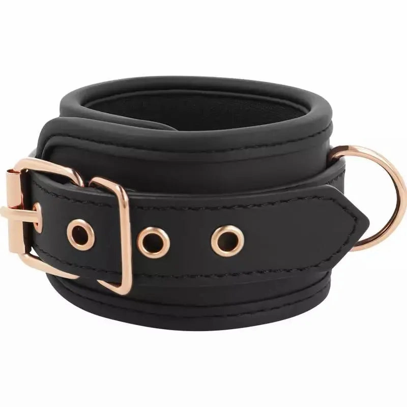 Coquette Fantasy Vegan Leather Handcuffs with Neoprene Lining