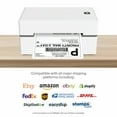 Core Innovations CPS550 Bluetooth Thermal 4x6 Shipping Label Printer Bundle - Compatible with Android, iOS & Windows