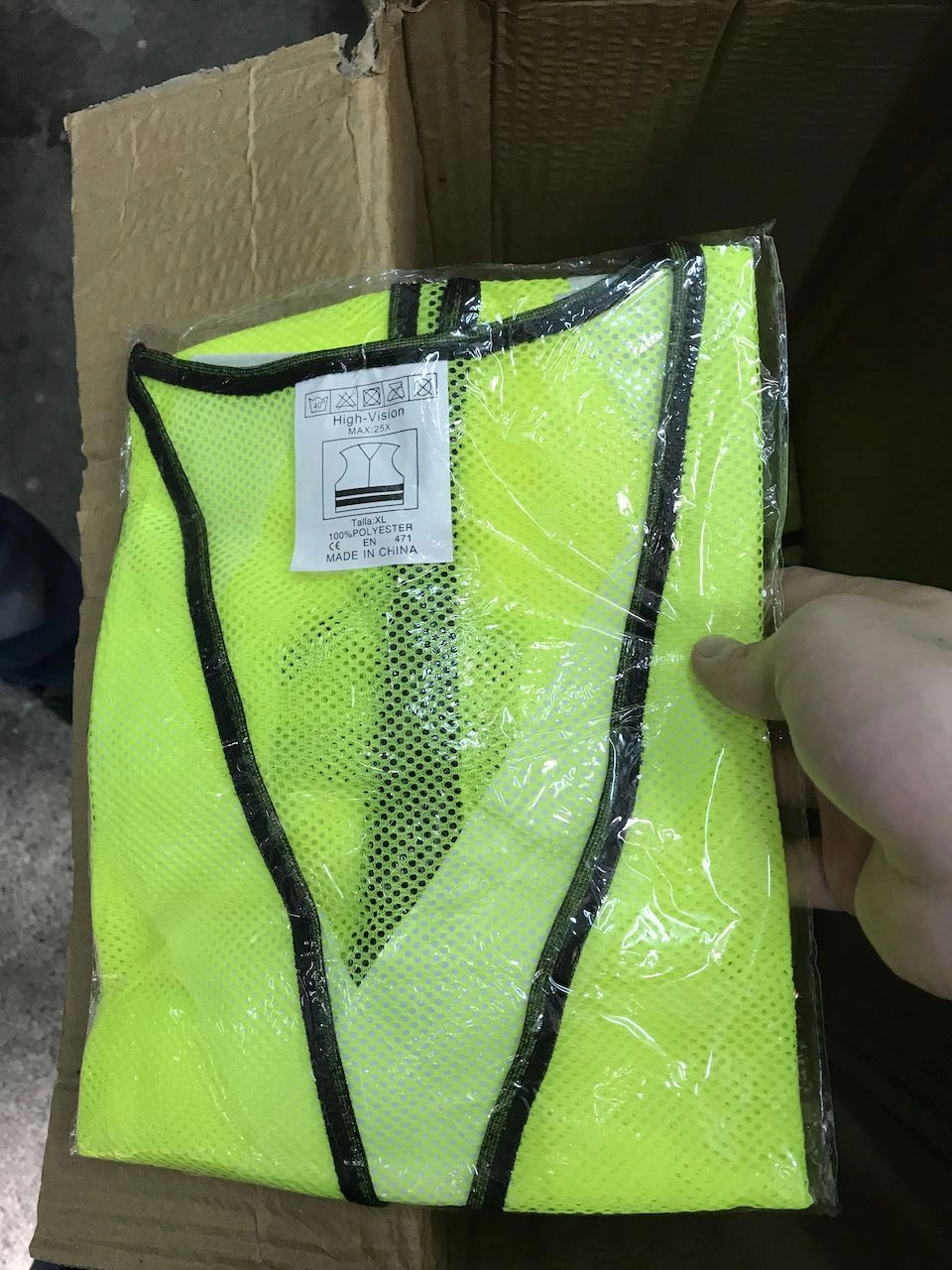 Cross Type Reflective Safety Vest | Colours : Green, Blue, Red