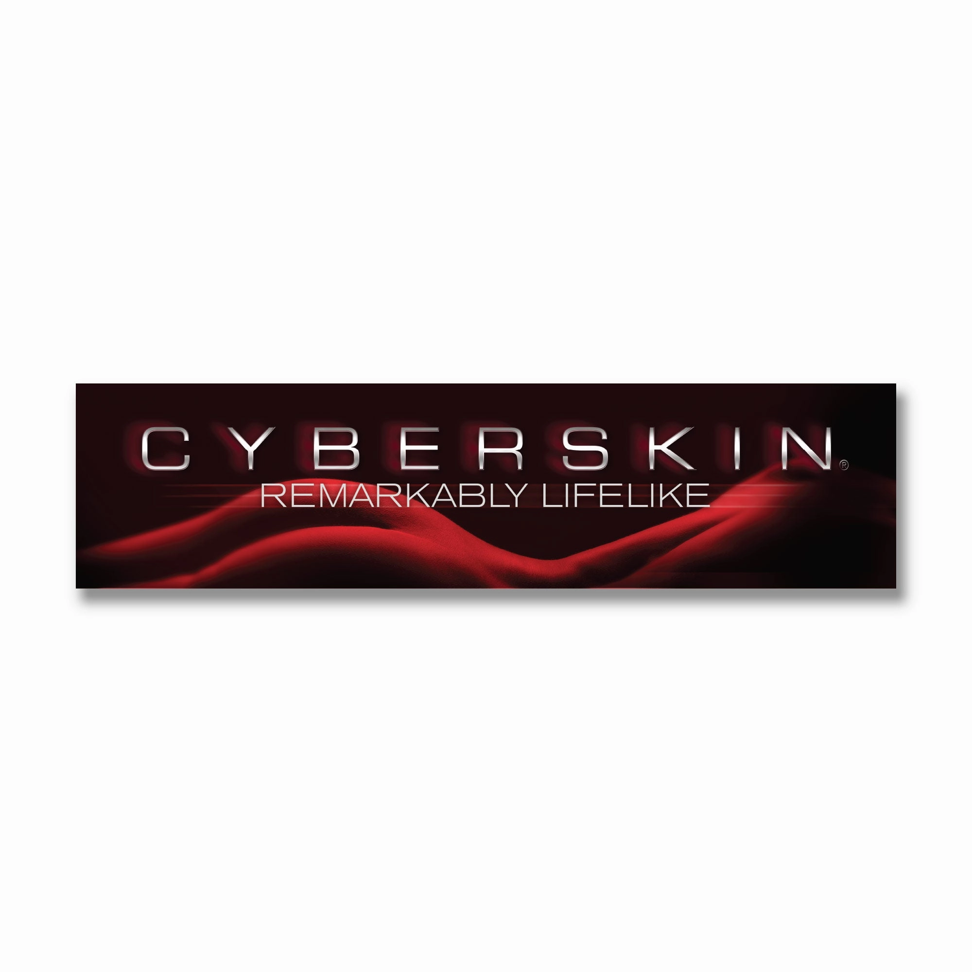 CyberSkin® Horizontal Header Sign, 23.5 x 5.5