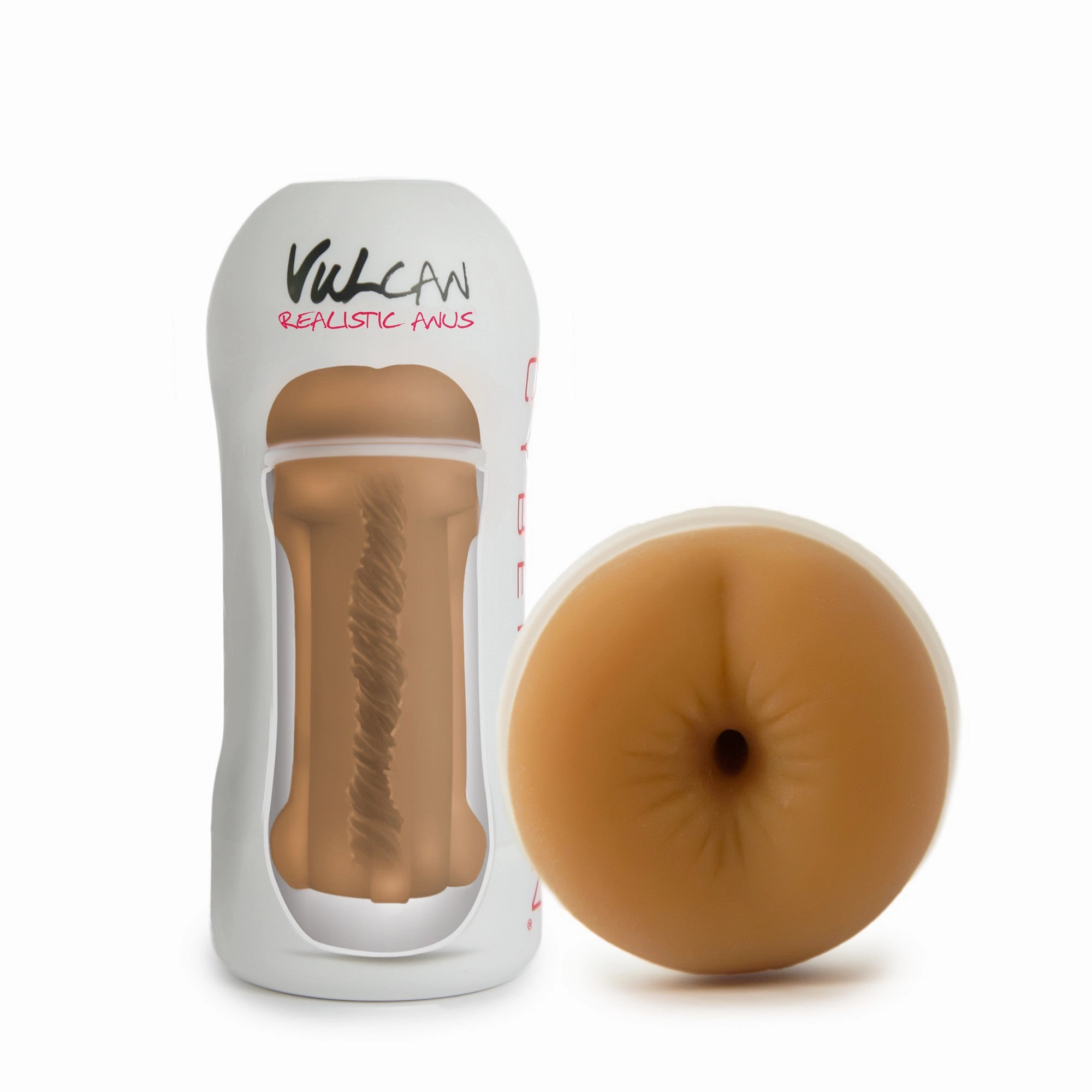 CyberSkin® Vulcan Realistic Anus, Mocha