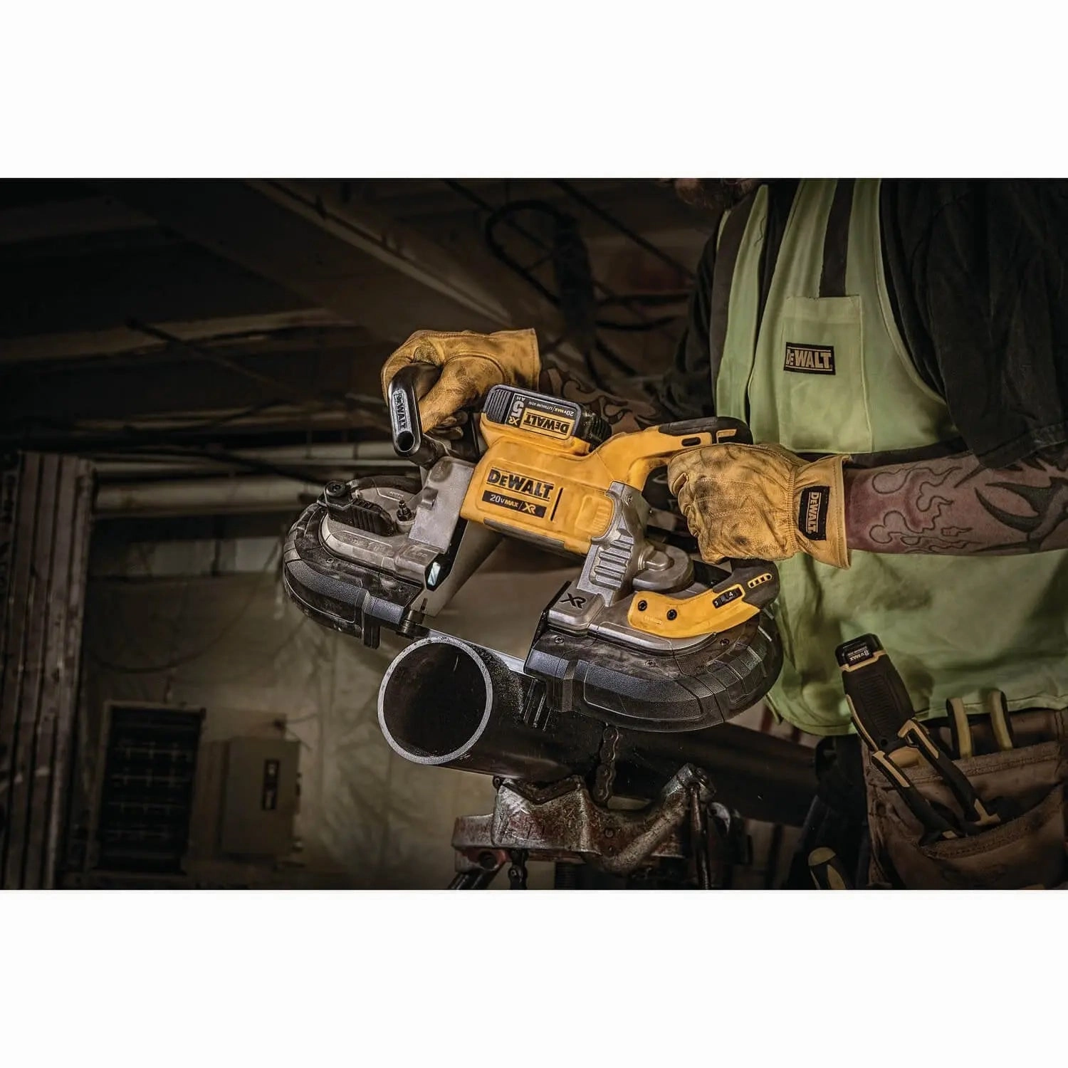 DEWALT DCS374P2 20V Max Deep Cut Band Saw Kit