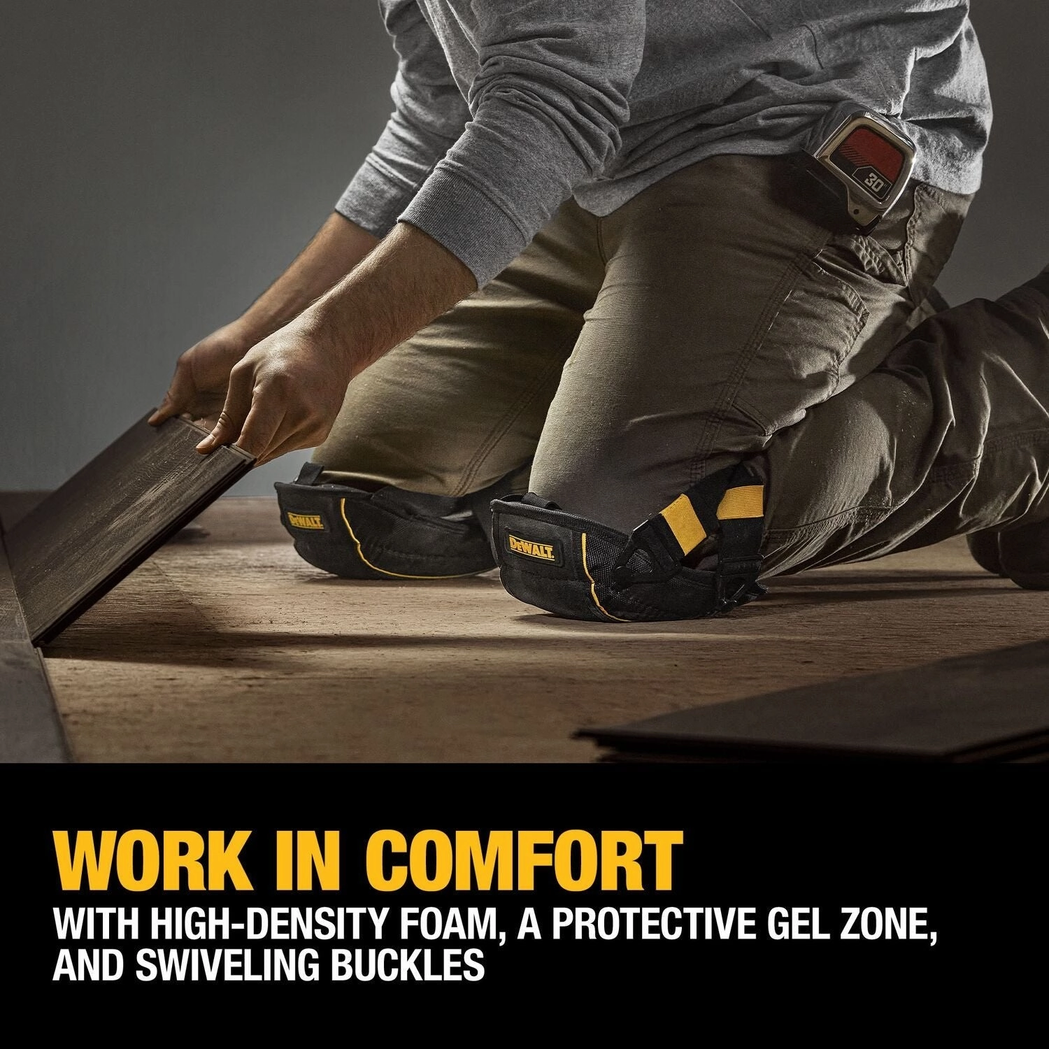 DEWALT DWST590014-Flooring Knee Pads with Gel