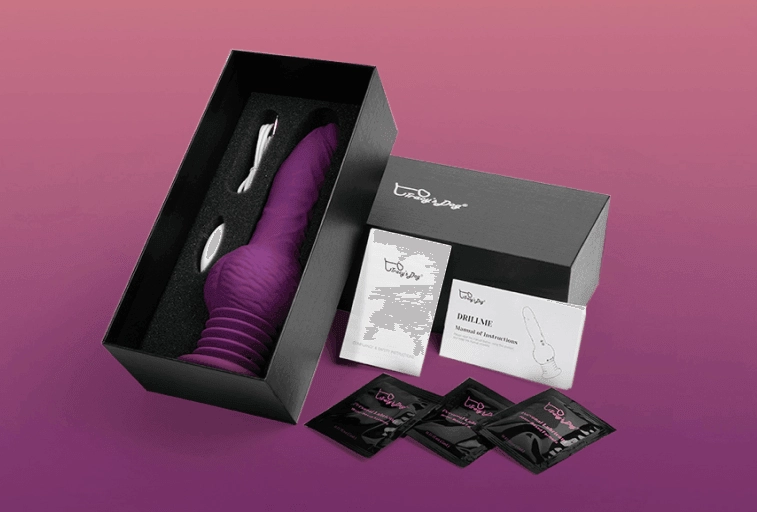 Drillme Thrusting Dildo Vibrator