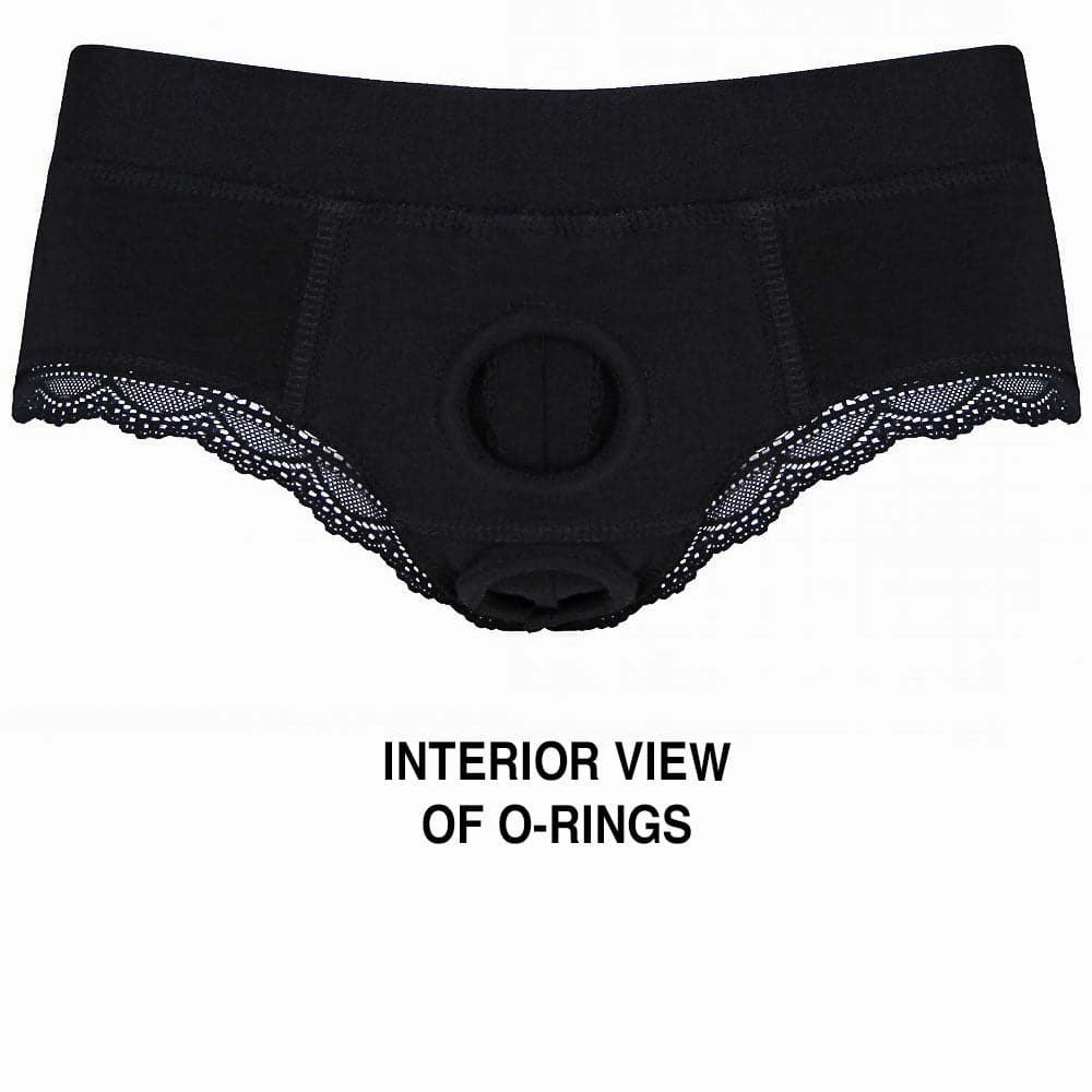 Duo Panty Harness - Black