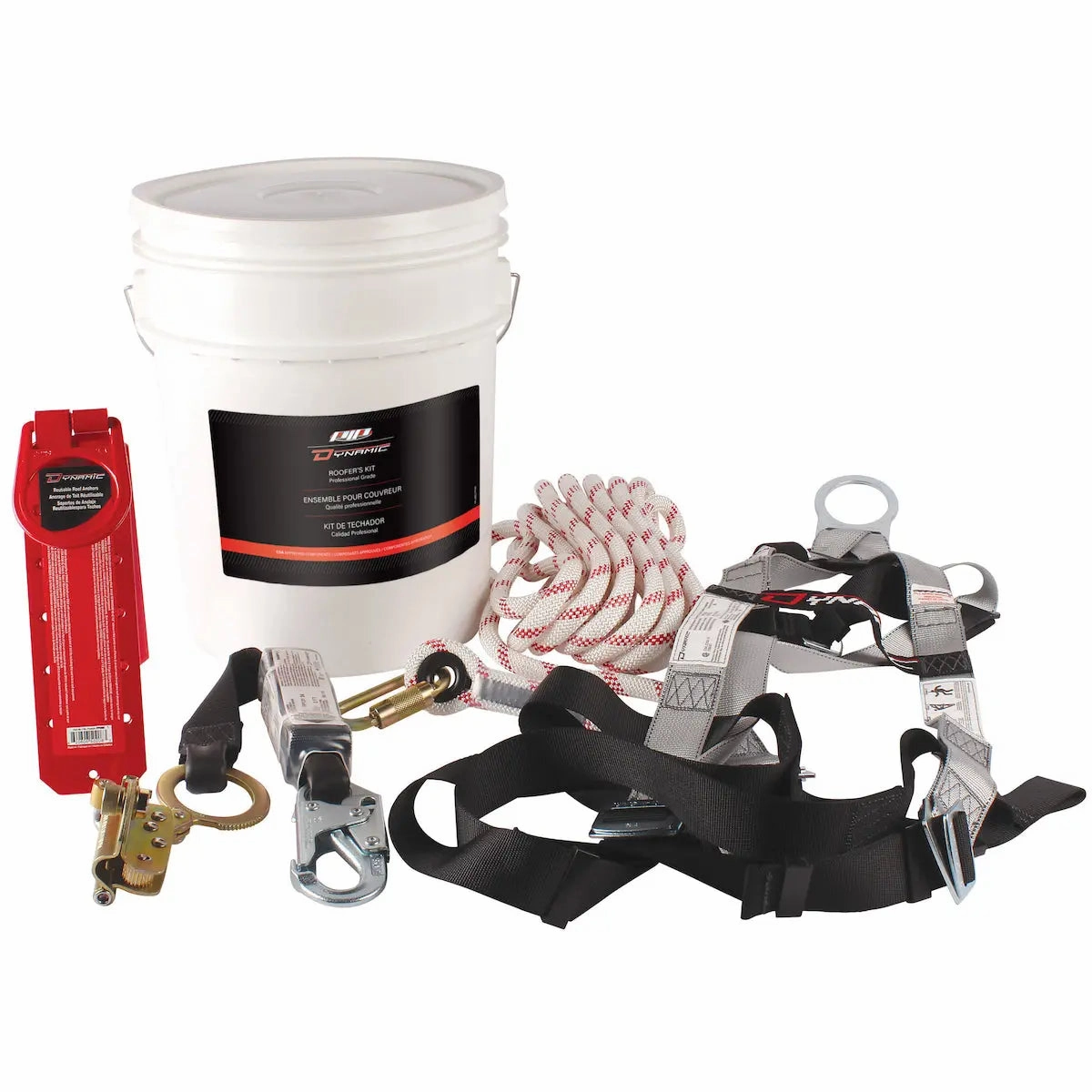 Dynamic Safety FPRK09850DLX Roofer's Safety Kit