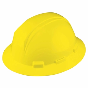 Dynamic Safety HP641R 02 - HARD HAT YELLOW FULL BRIM