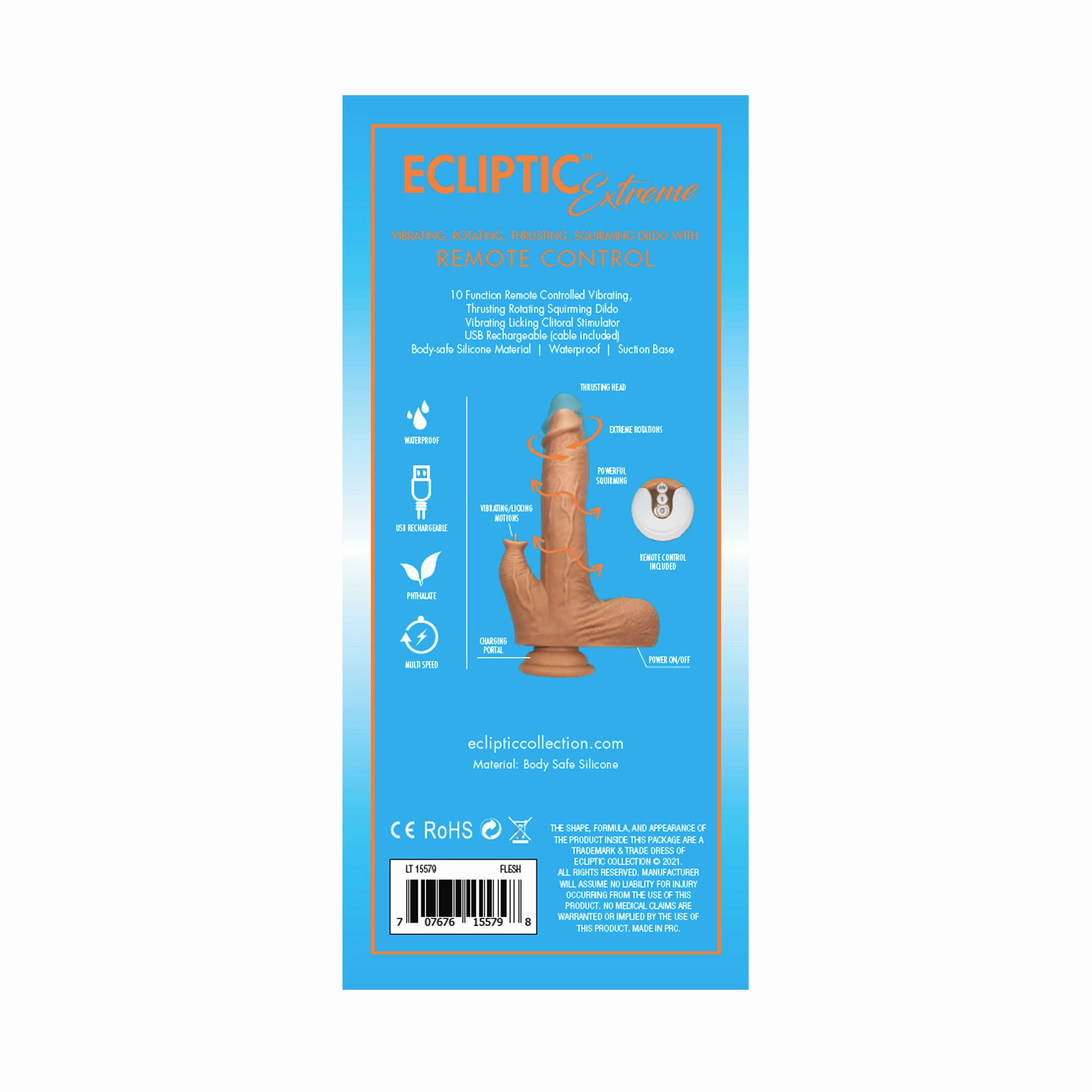 Ecliptic Extreme Rabbit Dildo