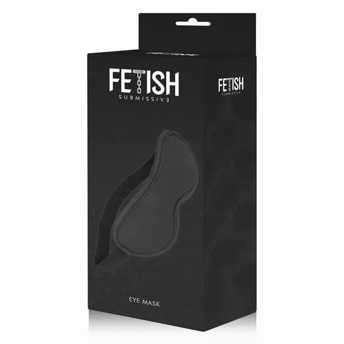 Fetish Submissive – Vegan Leather Mask With Neoprene Lining
