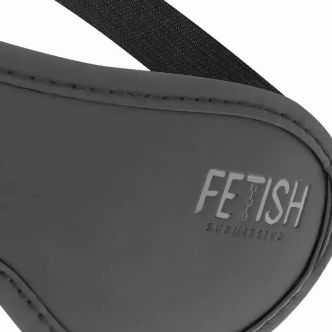 Fetish Submissive – Vegan Leather Mask With Neoprene Lining