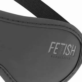 Fetish Submissive – Vegan Leather Mask With Neoprene Lining