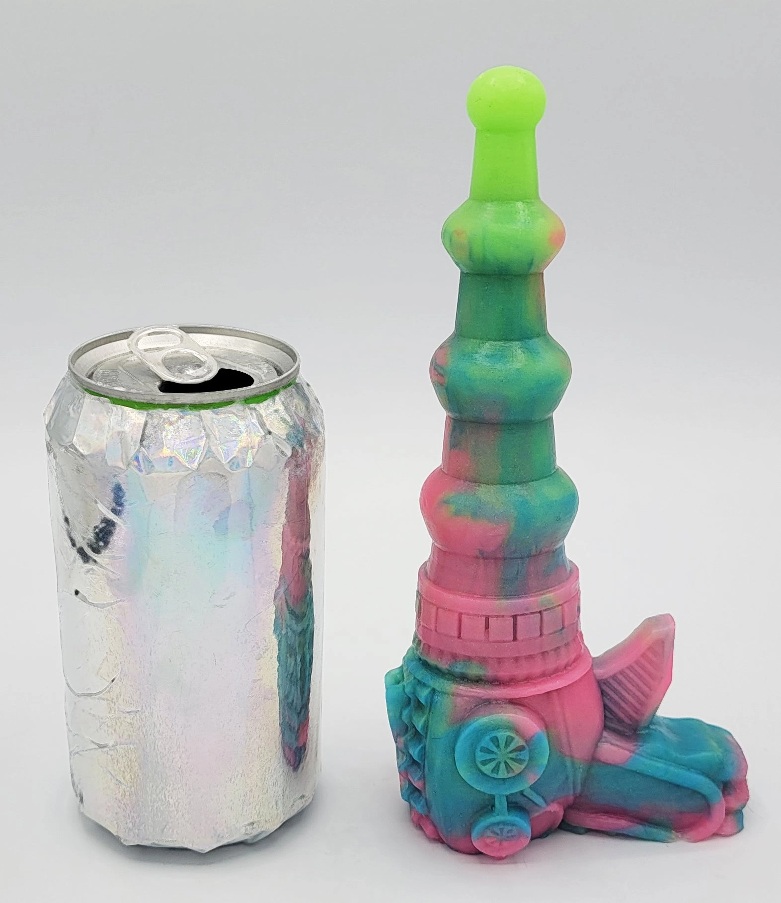 FLOP Mini Raygun - GITD/UV Soft silicone - RG-563