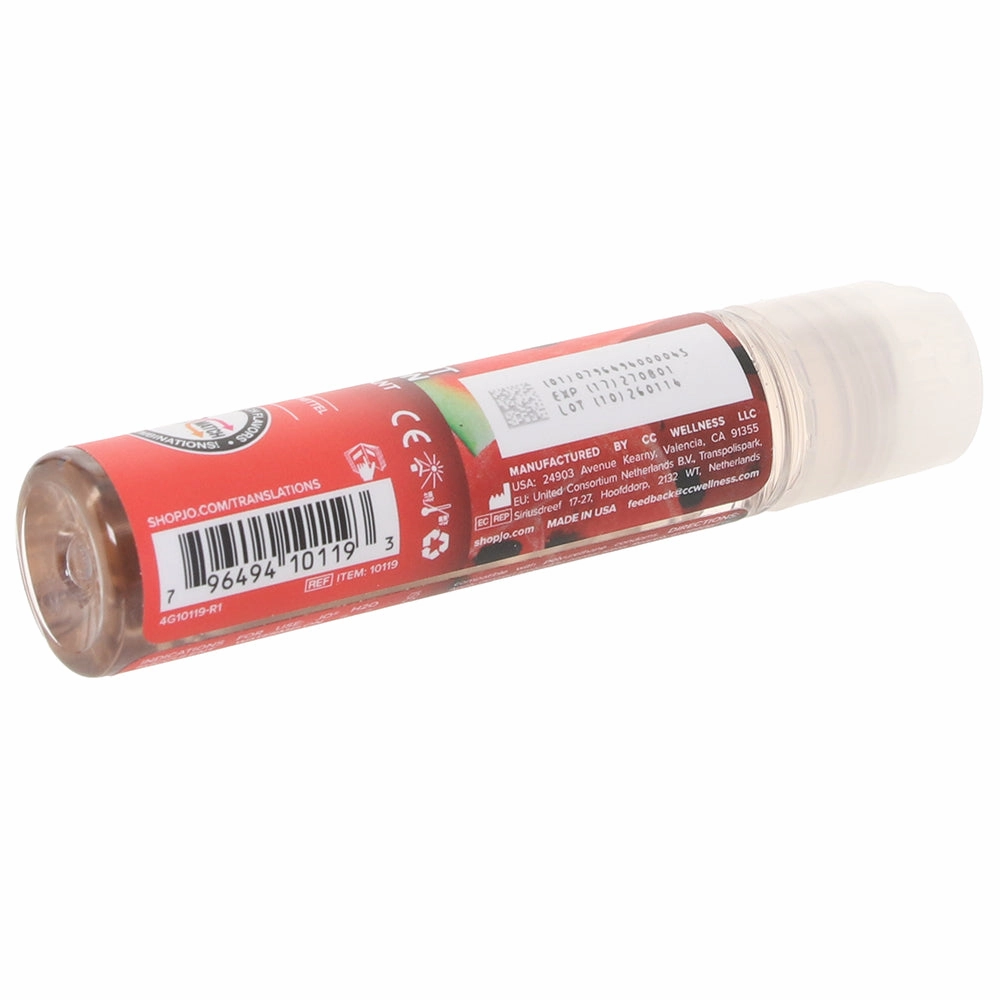 H2O Flavored Lube 1oz/30ml in Watermelon