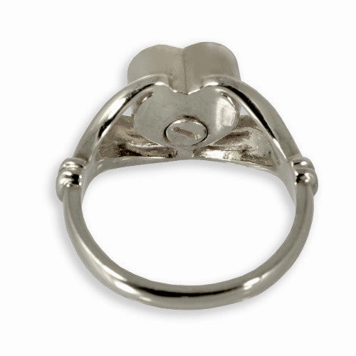 Heart Ring Memorial Jewelry for Cremated Remains